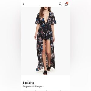 Socialite Maxi Romper
